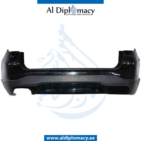 Rear Bumper, WITH SENSOR Hole, COMPLETE for BMW X3 Series F25 (2010-2017) models, Part Number UN-51127338784-CO